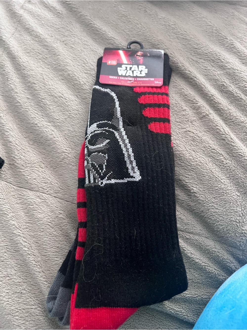 Disney Star Wars Darth Vader and Stormtrooper Crew Socks